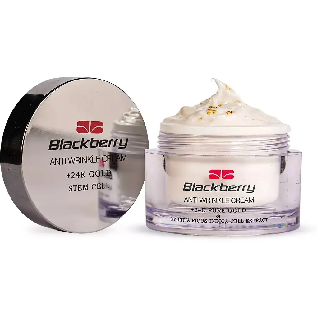 کرم ضد چروک بلک بری حجم ۵۰ میلی لیتر با بافت کرم و کاسه ای
