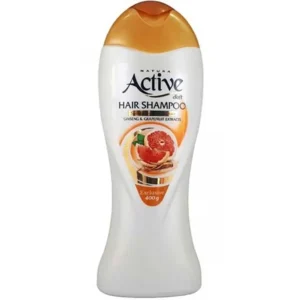شامپو مو اکتیو حاوی جینسینگ و گریپ فروت مناسب موهای معمولی حجم ۴۰۰ میلی لیتر