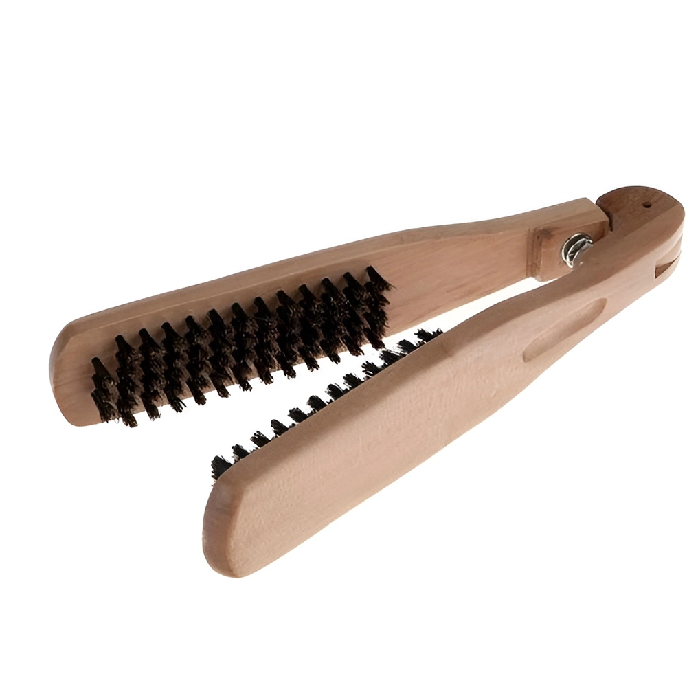 برس کراتین دو طرفه چوبی