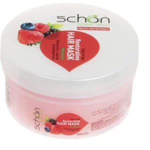 ماسک مو شون مدل میوه ای حجم ۳۰۰ میلی لیتر مناسب موهای آسیب دیده