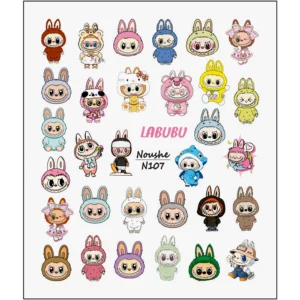 لنز ناخن فانتزی طرح لبوبو