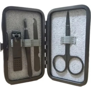 ست مانیکور ۴ تکه مشکی