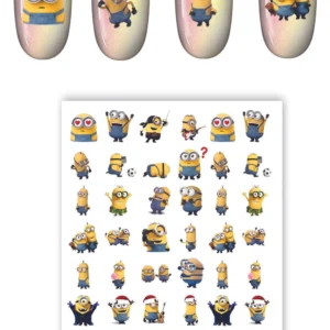 استیکر ناخن طرح مینیون