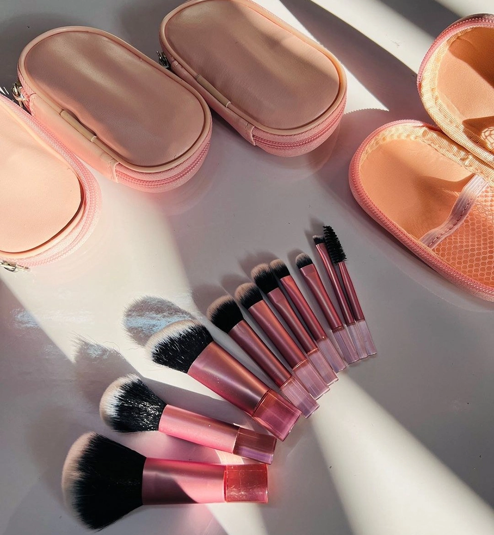 ست براش مینی شین ۱۰ تکه با کیف