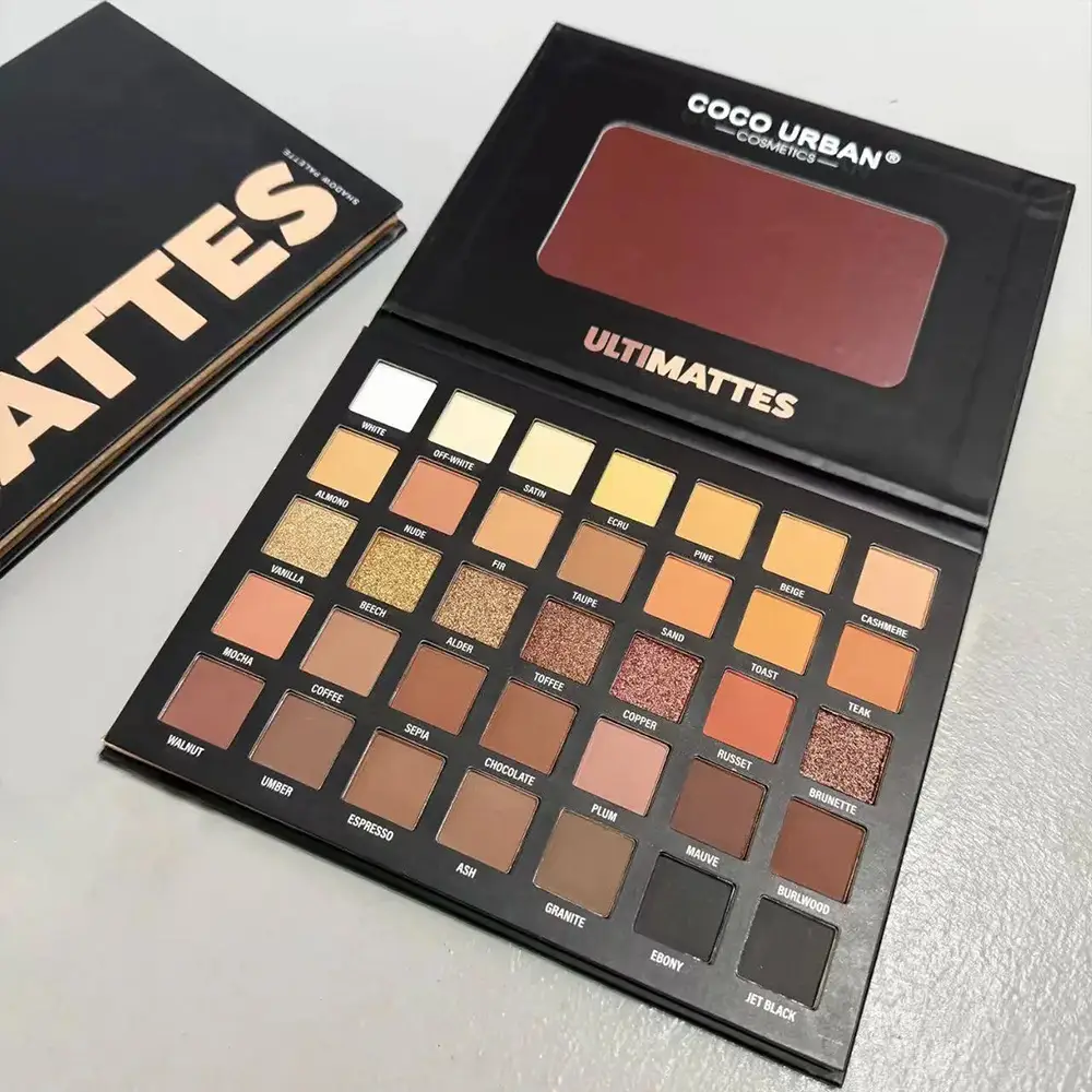 پالت سایه چشم کوکو یوربان مدل COCO URBAN ULTIMATE MATTES ۳۵ رنگ