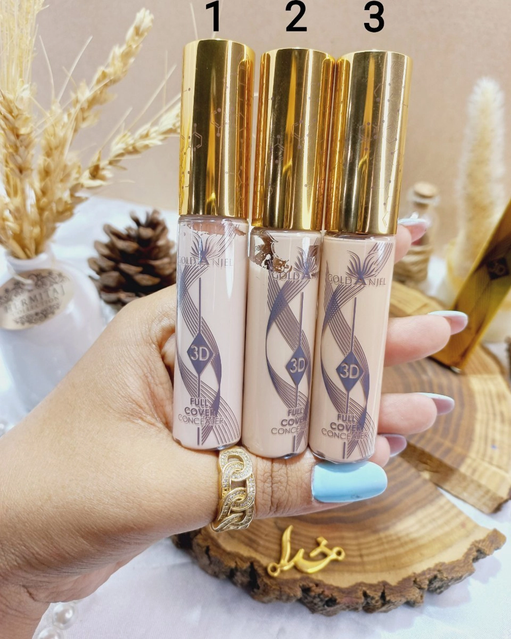 کانسیلر مایع گلد آنجل GA003 حجم ۱۵ میلی لیتر