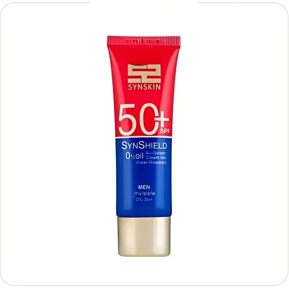 کرم ژل ضد آفتاب ساین اسکین بی رنگ ساین شیلد پوست چرب مخصوص آقایان SPF50