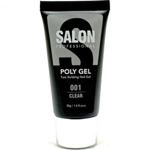 پلی ژل ناخن سالن مدل CLEAR وزن ۶۰ گرم