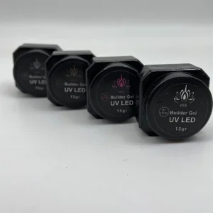 بیلدر ژل کاشت ناخن وی اس اس VSS ۱۵ گرمی رنگ هلویی و شیری