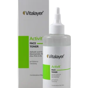 تونر ویتالیر مدل اکتی ویت پوست چرب 200 میل