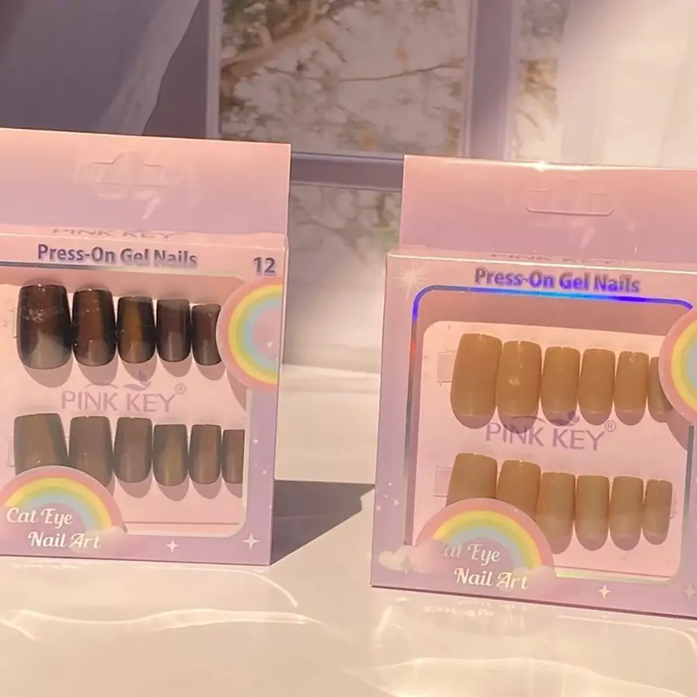 ناخن مصنوعی شاین دار جدید مدل فانتزی و براق کیفیت عالی و نصب سریع