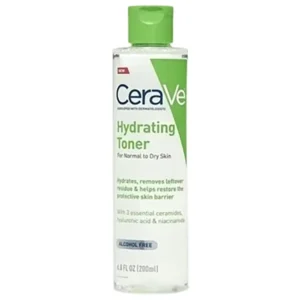 تونر ابرسان پوست نرمال تا خشک سراوی حجم ۲۰۰ میلی لیتر