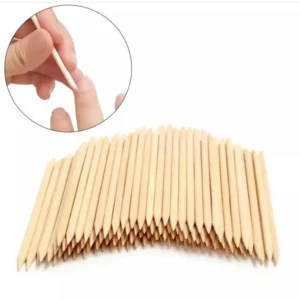 عقب زن ناخن چوبی بسته 100 عددی