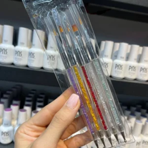 قلم دوطرفه داتینگ و طراحی ژل ناخن