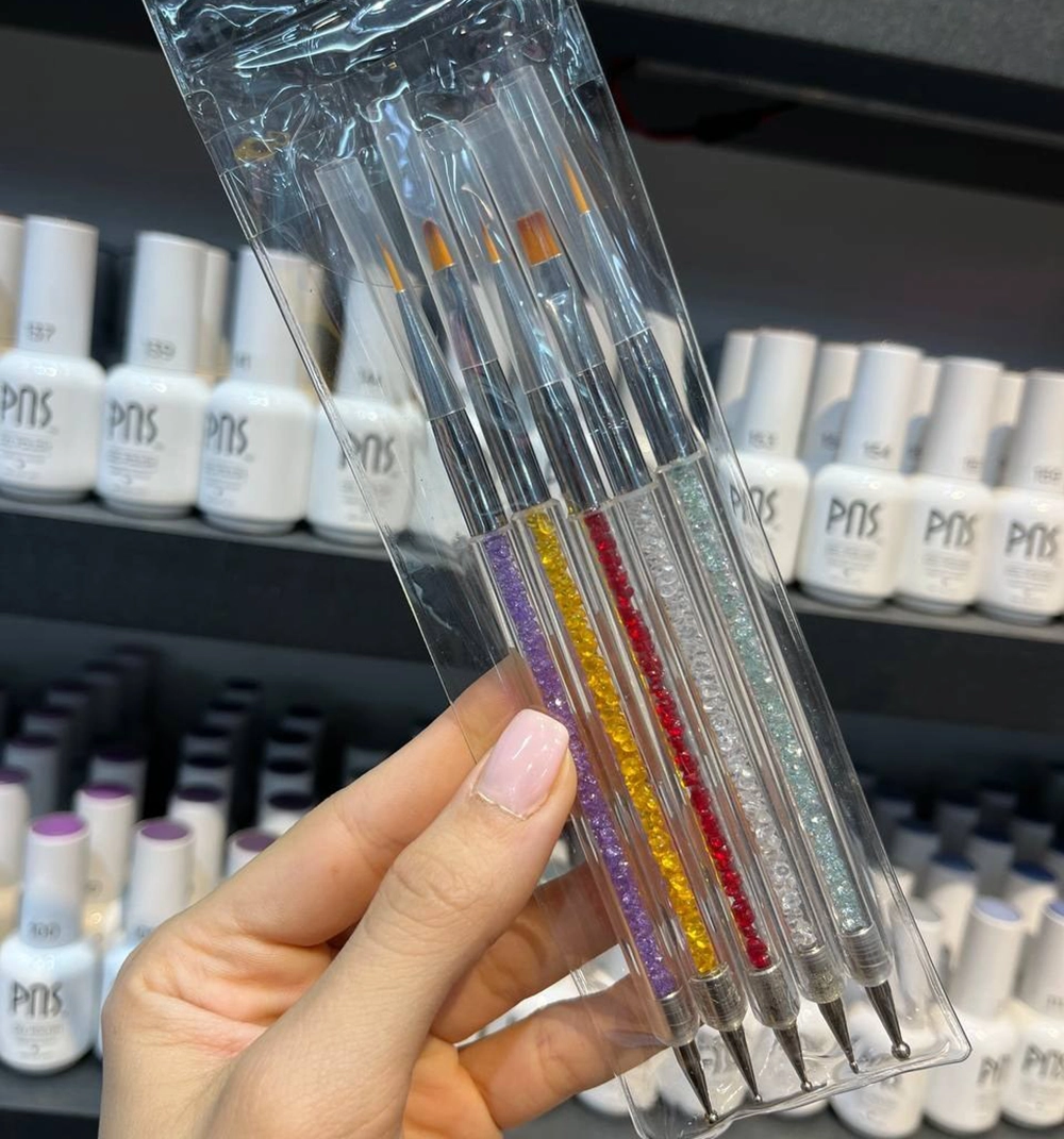 قلم دوطرفه داتینگ و طراحی ژل ناخن