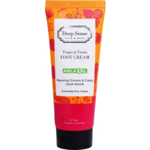 کرم ترک پا دیپ سنس مدل Tropical Fruits حجم ۷۵ میلی لیتر