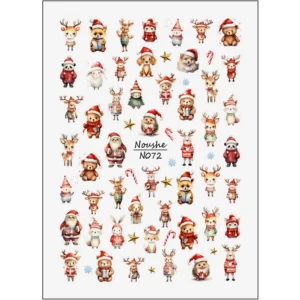 لنز ناخن نوشه مدل کیوت