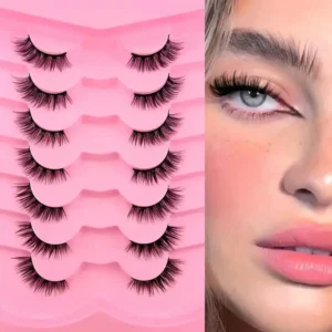 مژه،مژه مصنوعی،پک ۷ جفتی مژه های شی ان