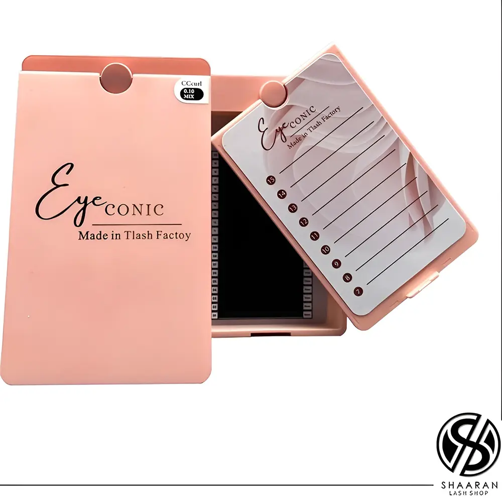 پالت مژه اکستنشن آیکانیک - 0.07 / MIX / D