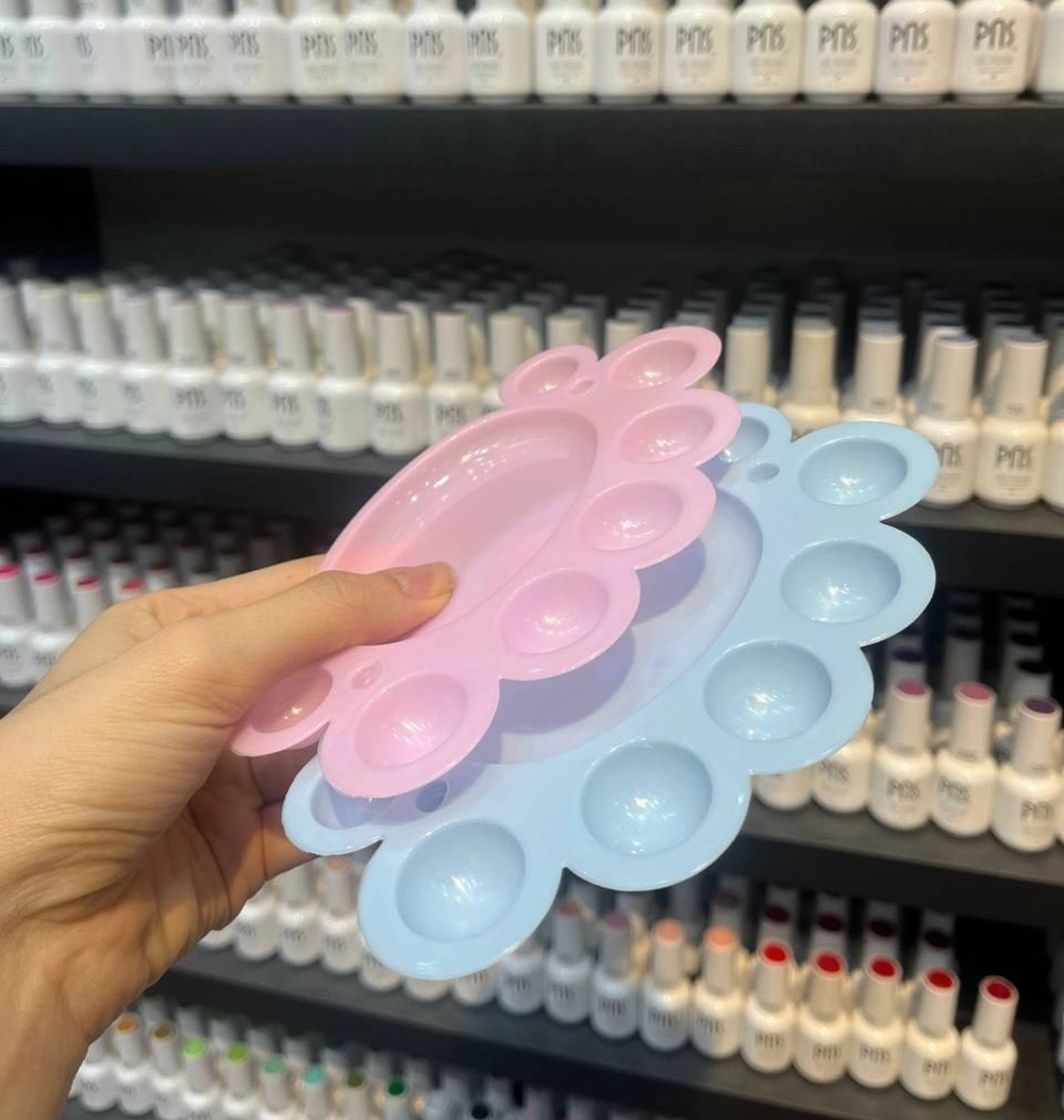 پالت (سینی) ترکیب رنگ پلاستیکی رنگی