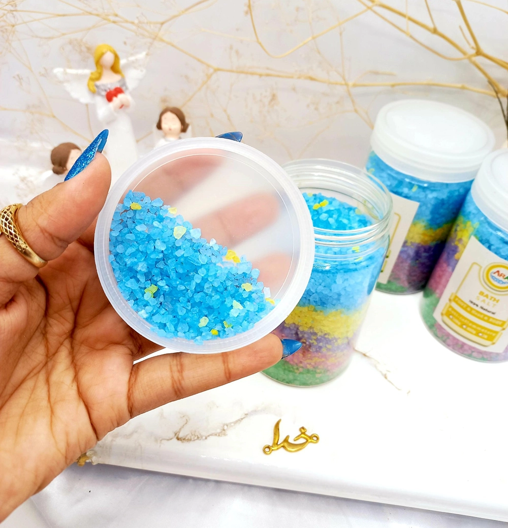 نمک حمام و اسپا رنگی استوانه ای برند ARA