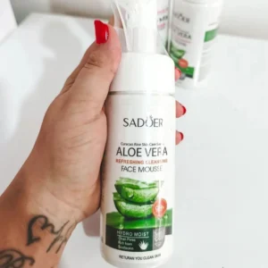 فوم شستشوی صورت براش دار سادور با آلوئه ورا و ویتامین سی حجم ۱۲۰ میلی لیتر