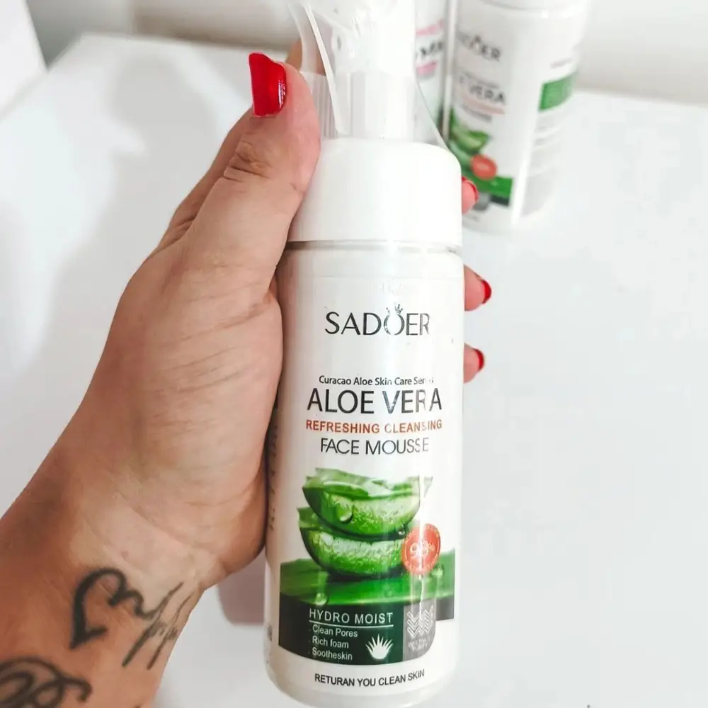 فوم شستشوی صورت براش دار سادور با آلوئه ورا و ویتامین سی حجم ۱۲۰ میلی لیتر