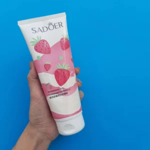 نمک بدن سادور وزن ۲۵۰ گرم با طعم هندوانه و شیر توت فرنگی